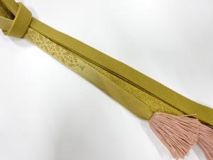 正絹　撚り房　手組帯締め